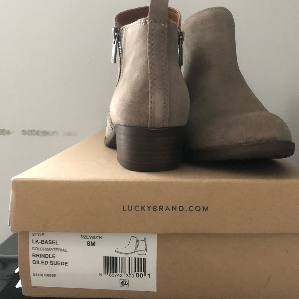Lucky’s Suede Booties